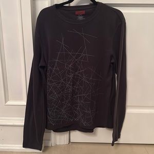 Men’s thermal style long sleeve shirt